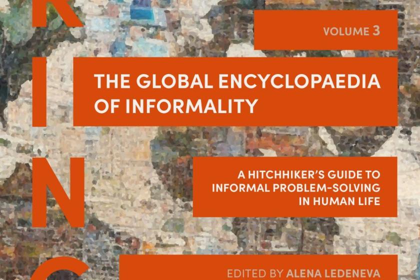 Cover of "The Global Encylopaedia of Informality"