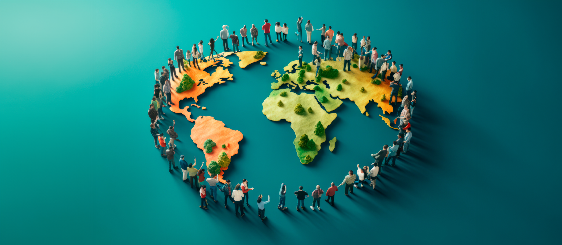 people around the world