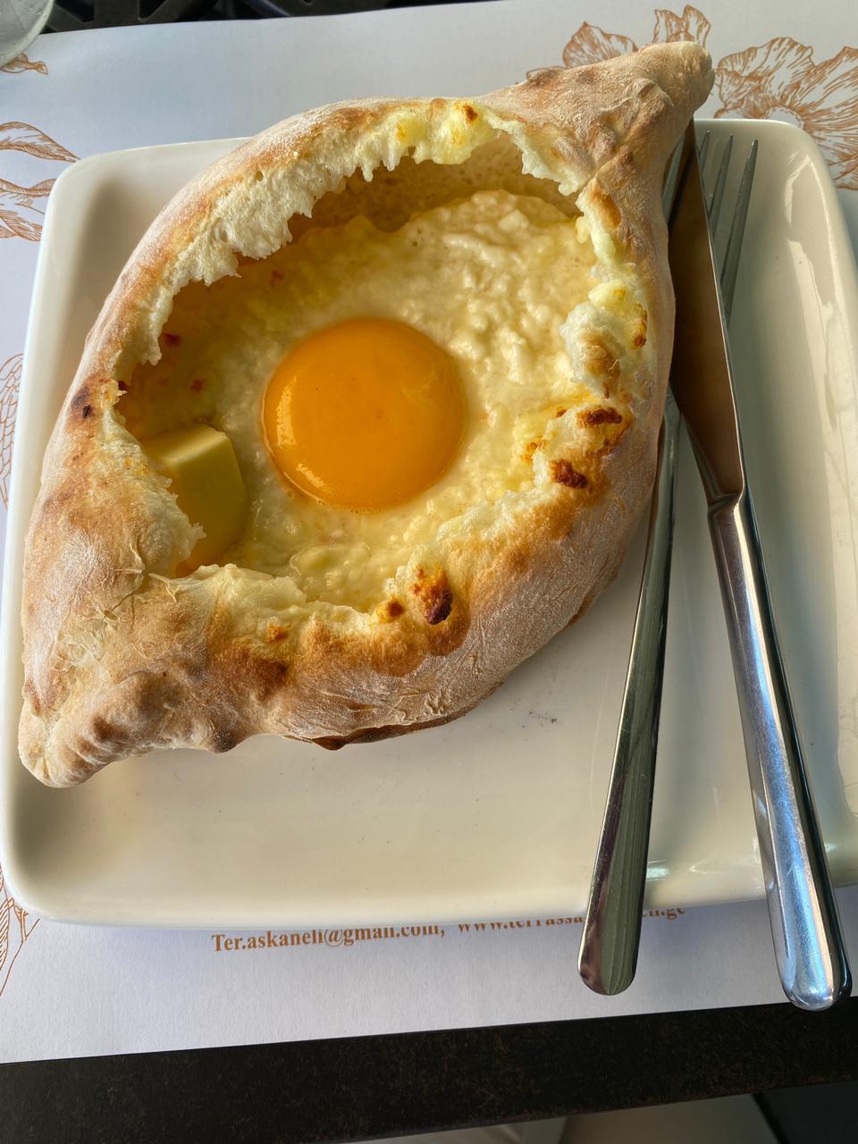 khachapuri Ajarian-style