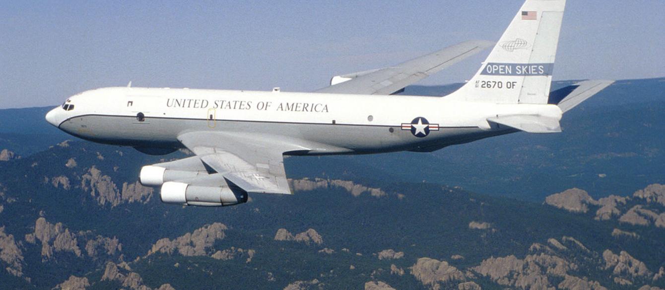 USAF Boeing OC-135B Open Skies plane