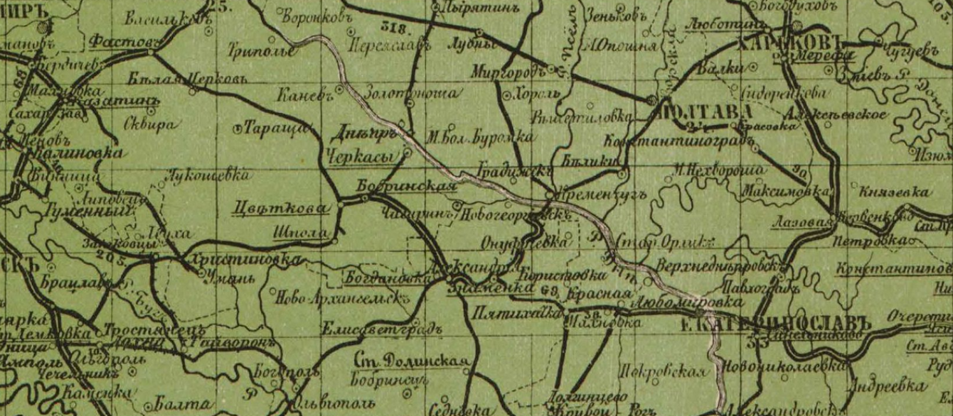 detail of index grid map