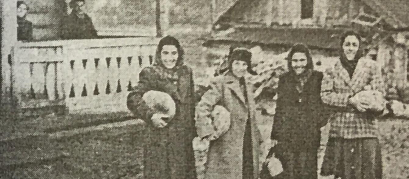 old photo of Armenian family during Stalin era