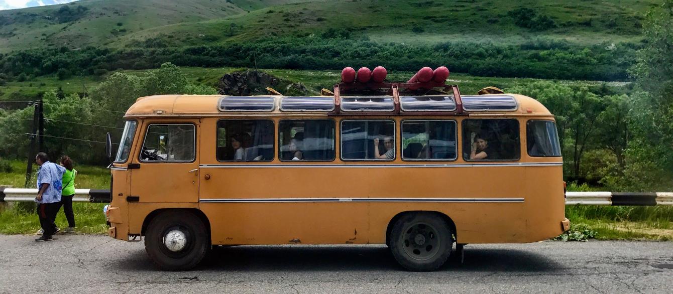 Bus in Armenia