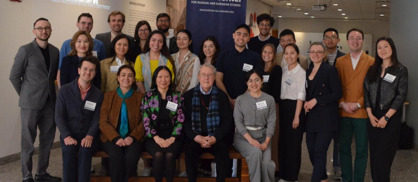 Group photo of conference presenters