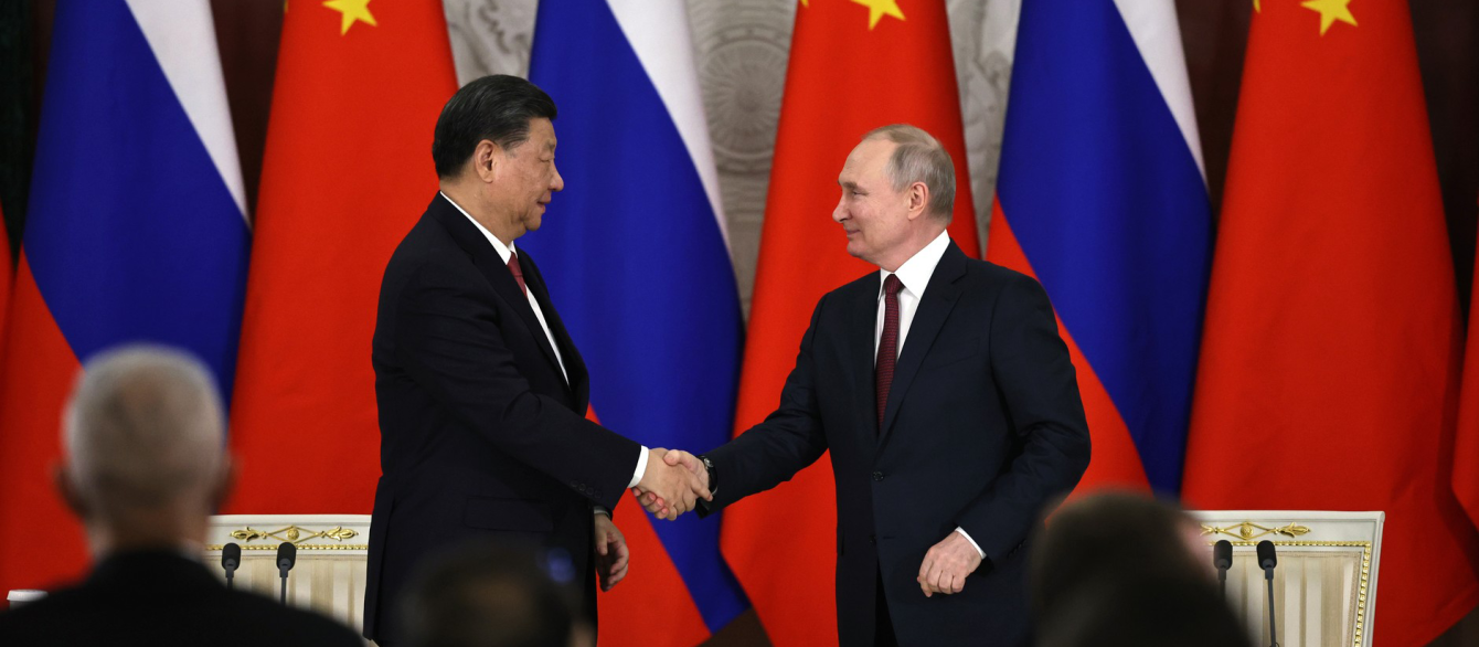  President of Russia Vladimir Putin and General Secretary of the Chinese Communist Party Xi Jinping made statements for the media following the Russian-Chinese talks.