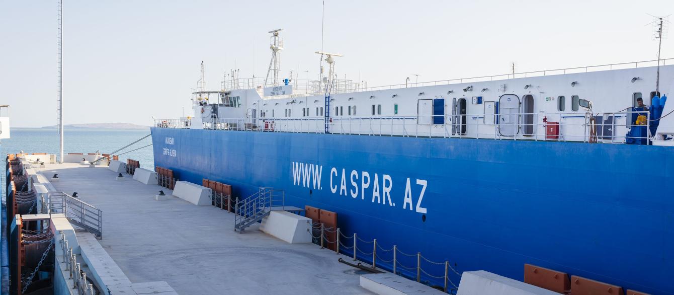The new Port of Baku at Alat in Azerbaijan