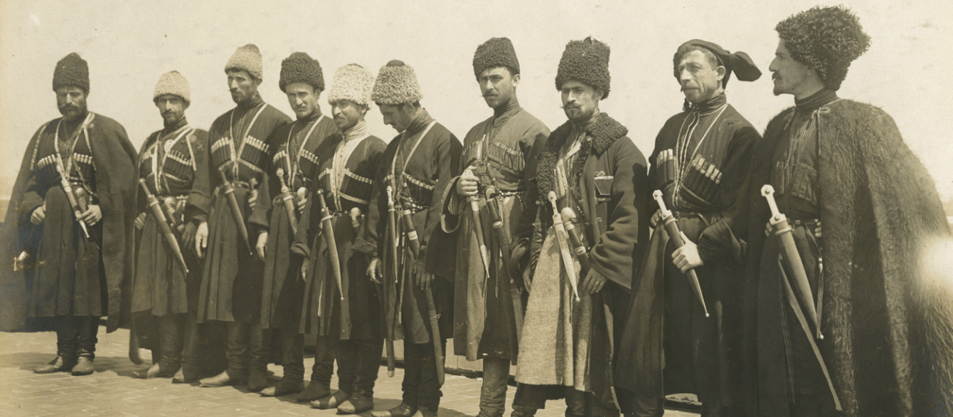 Georgian (Cossack) Trick Riders, 1905