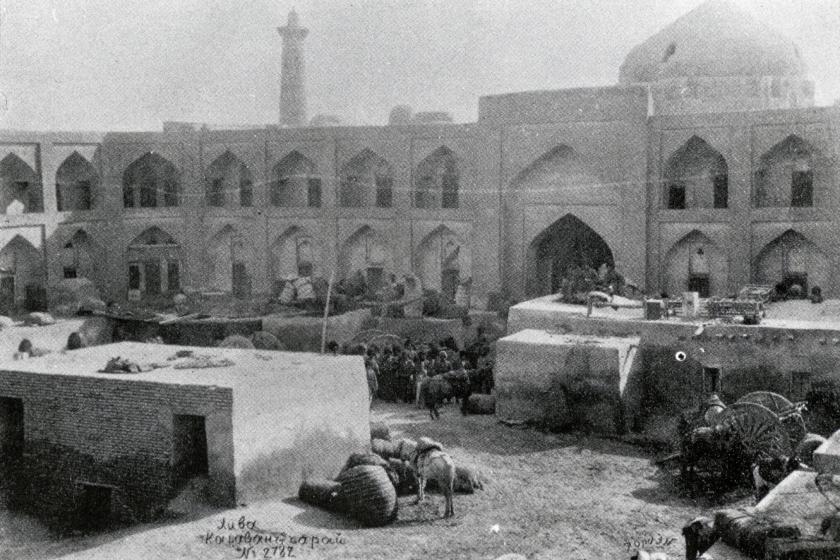 Caravanserai, Khiva, Uzbekistan