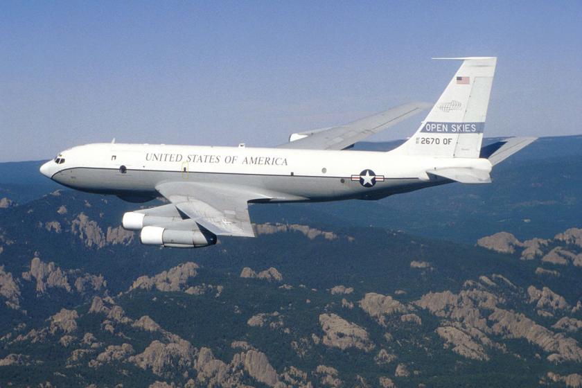 USAF Boeing OC-135B Open Skies plane
