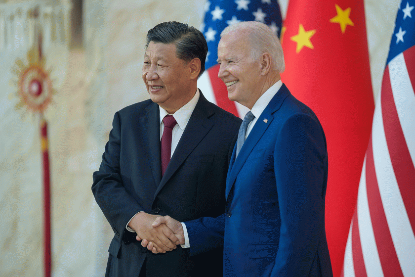 president Biden with president Xi