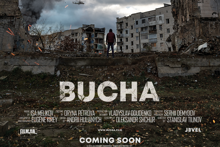 Poster for the upcoming film "Bucha."