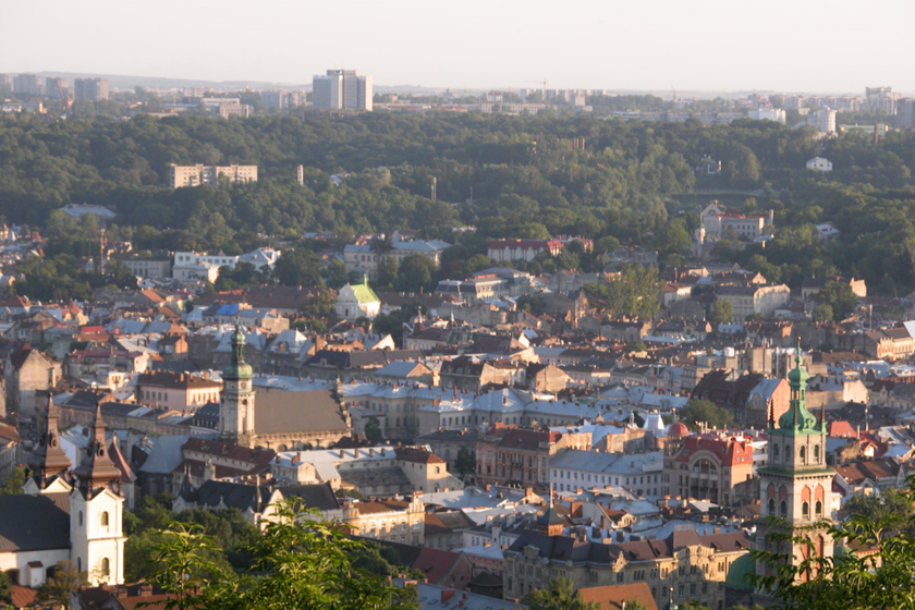 A Panorama of Lviv