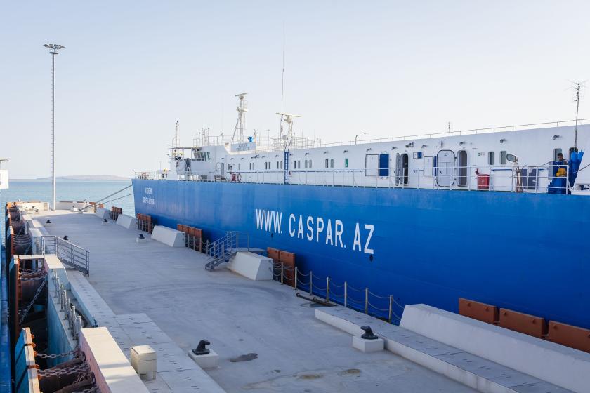 The new Port of Baku at Alat in Azerbaijan