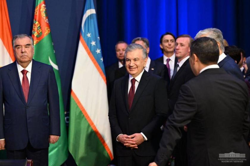 President Mirziyoyev outlined his vision of Central Asian cooperation at the first U.S.-Central Asia summit