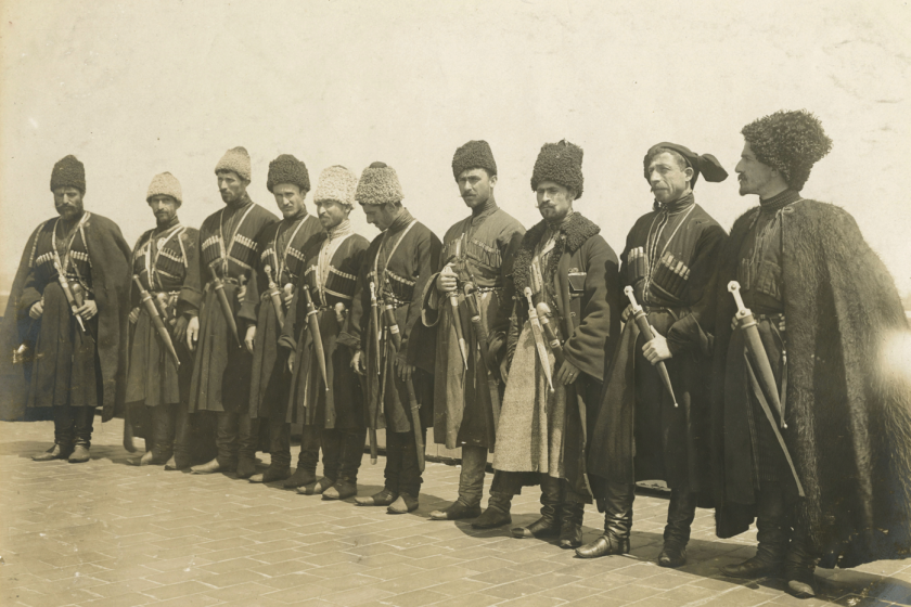 Georgian (Cossack) Trick Riders, 1905