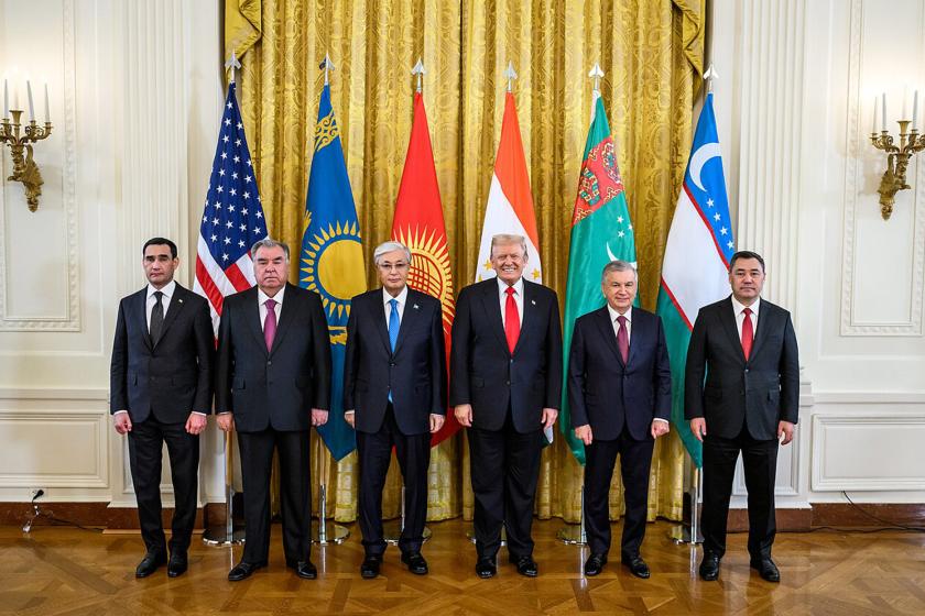 White House visit by C5 Central Asian leaders, Thursday, November 6, 2025.