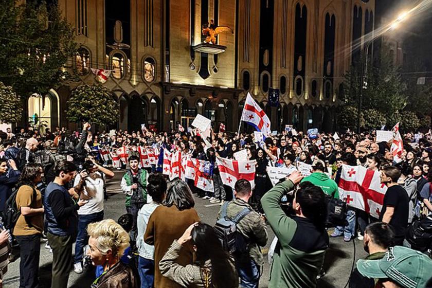 Protests against the law "on foreign influence", Tblisi, 2024