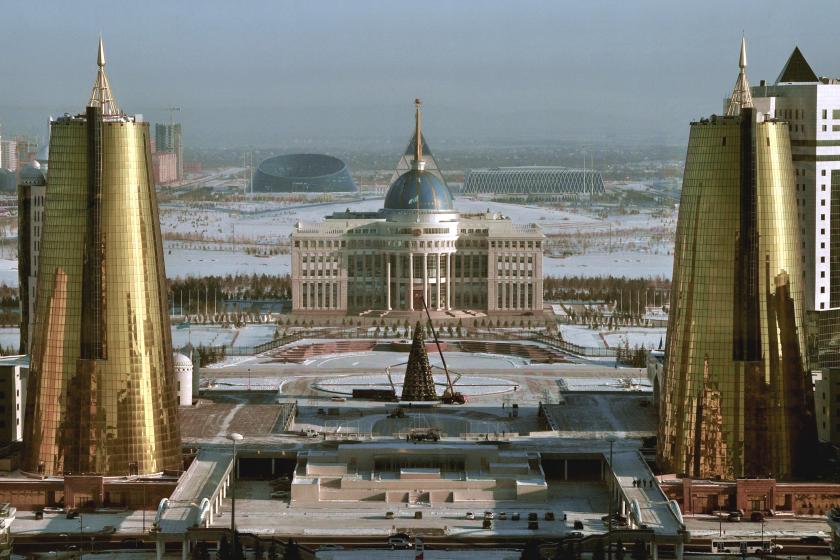 A view of Kazakhstan's capital, Astana.