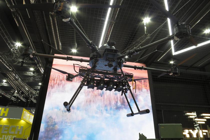drone in the expo 