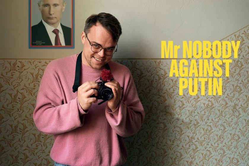 Movie poster for Mr. Nobody Against Putin
