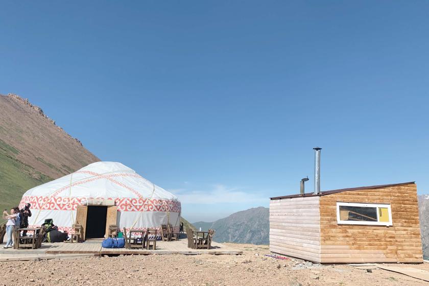 Photo-of-Yurt-and-Hut-in-Kazakhstan
